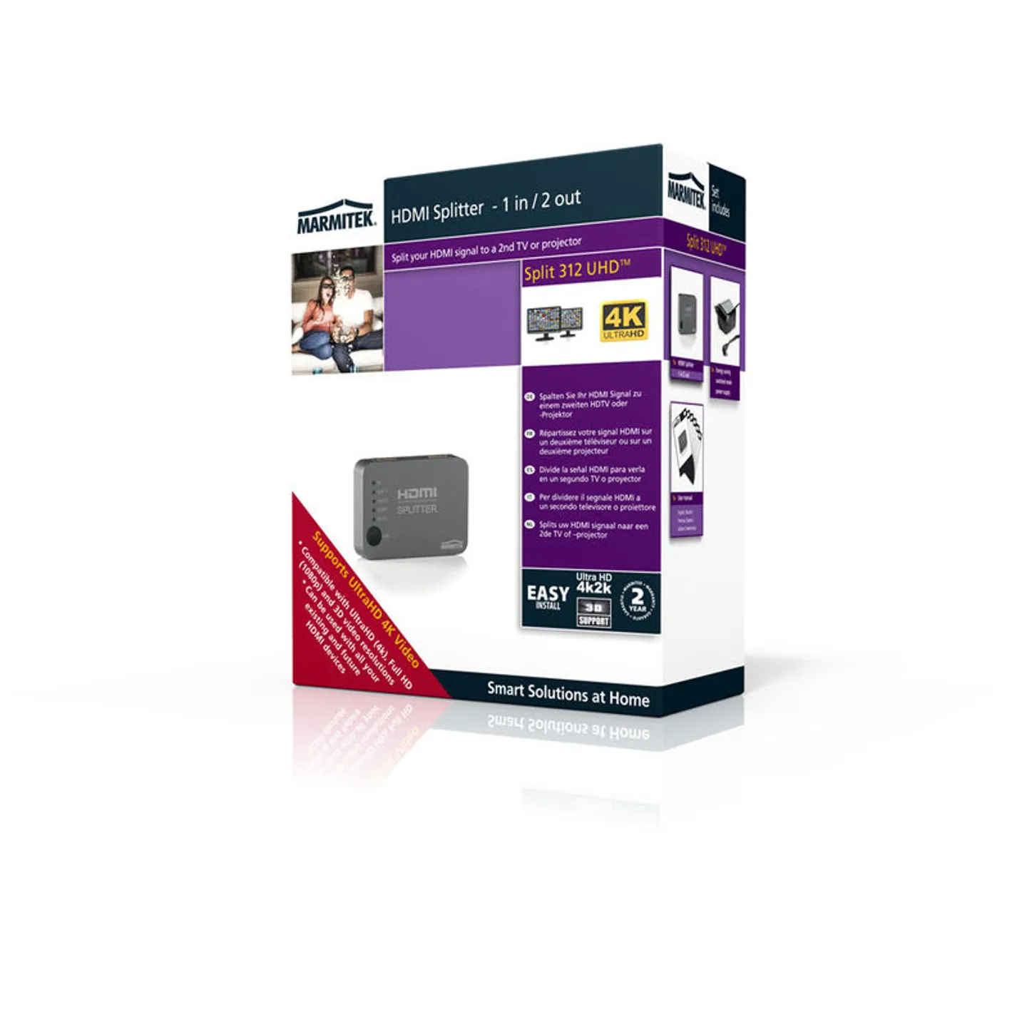 MARMITEK 08255 - Marmitek Split 312 UHD HDMI-Splitter