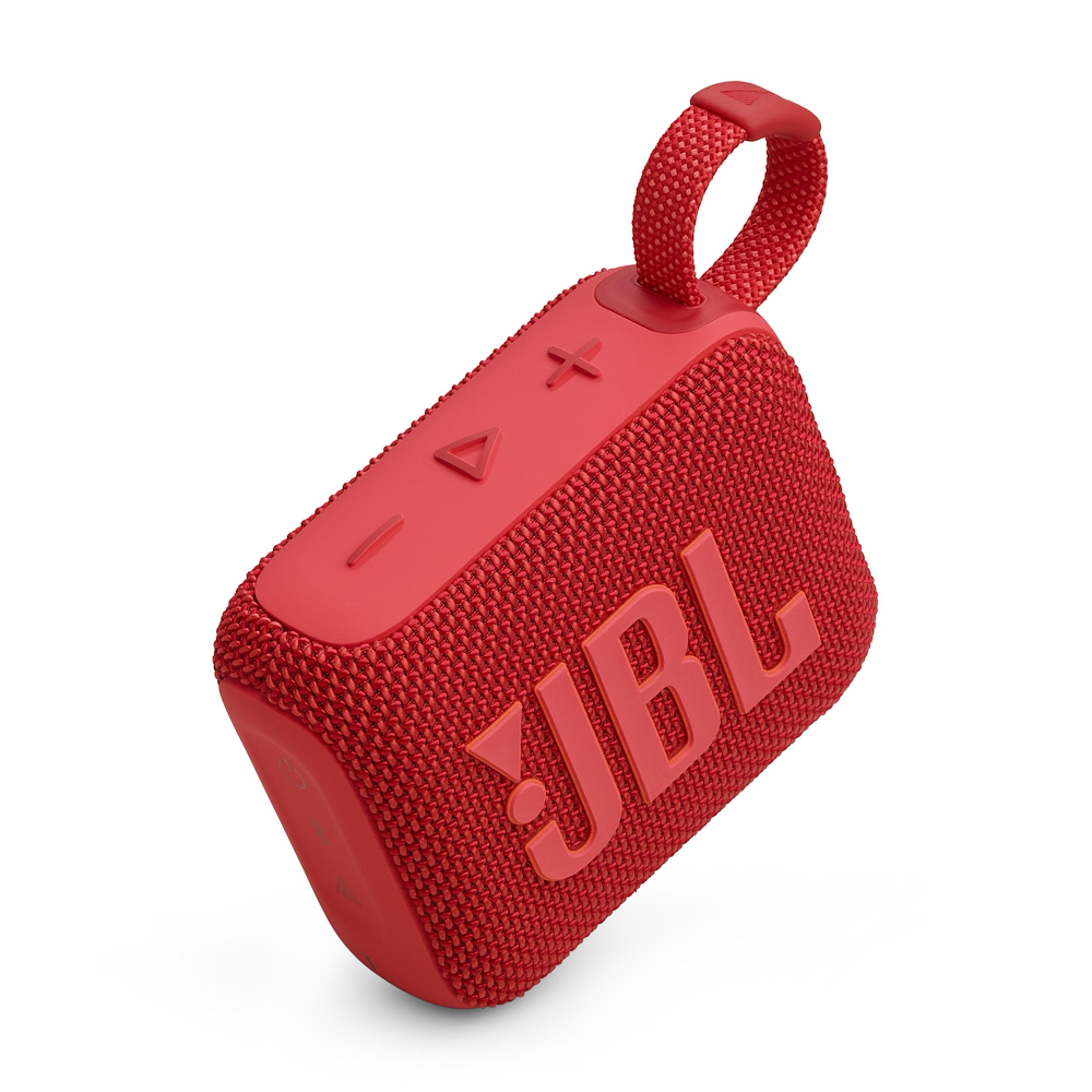 JBL JBLGO4RED - Go 4 Tragbarer Bluetooth-Lautsprecher Rot