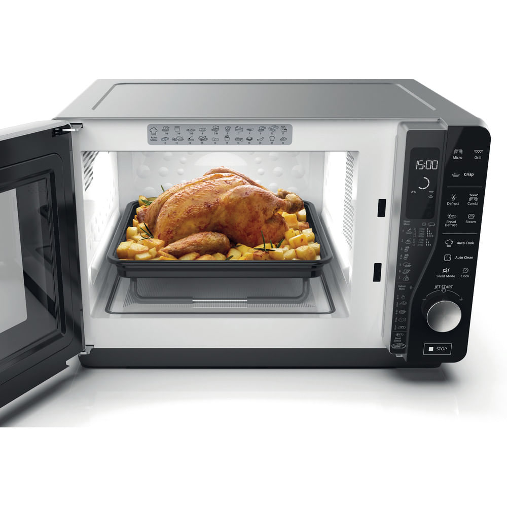 WHIRLPOOL MWF427SL - Whirlpool Mikrowelle 25L mit Grill