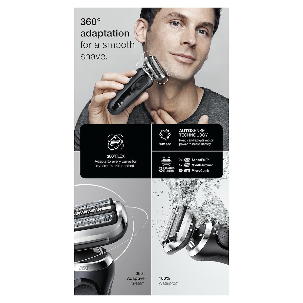 BRAUN 71N1000S - Braun Series 7 Elektrorasierer für Männer