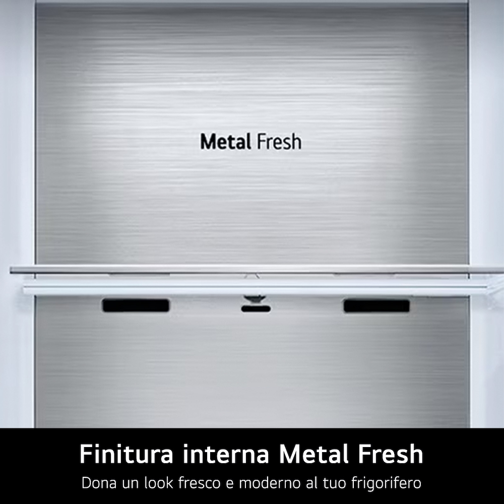 LG GBBW726DEV - Kombi Kühlschrank 465L AI Fresh