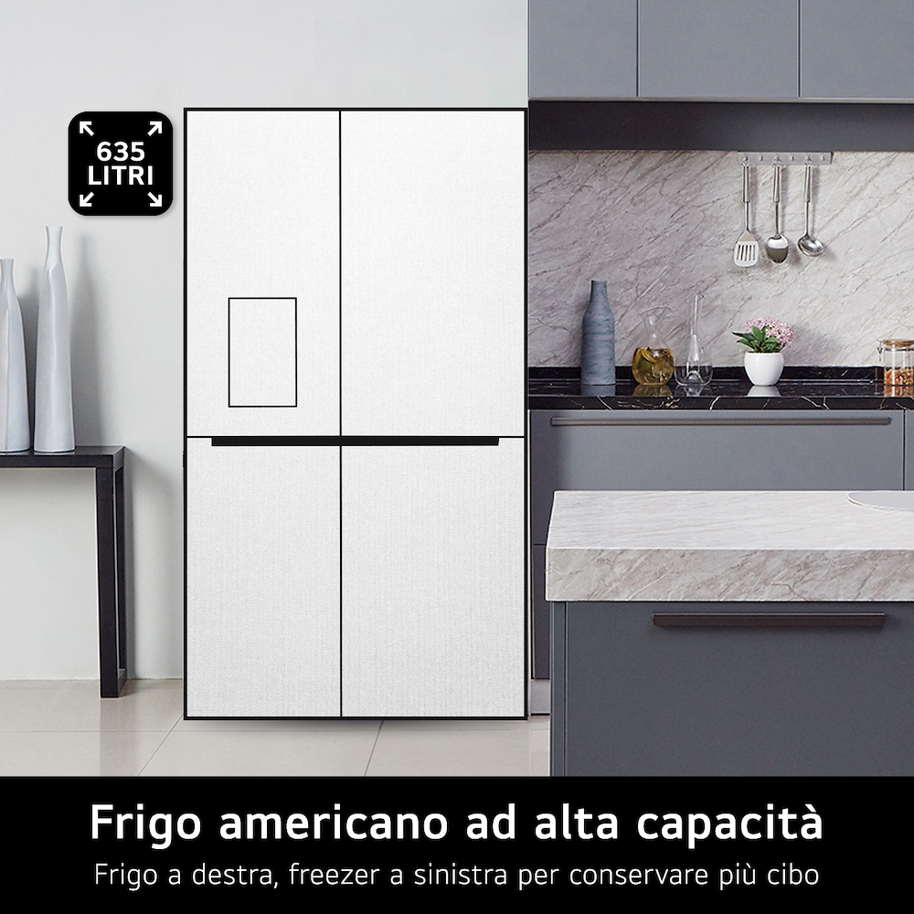LG GSGV81EPLL - Side-by-Side Kühlschrank 635L InstaView