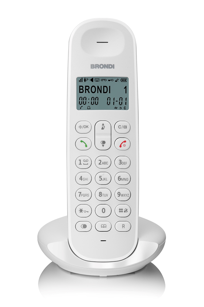 BRONDI LOTUSBIANCO - Brondi Lotus DECT Telefon in Weiß