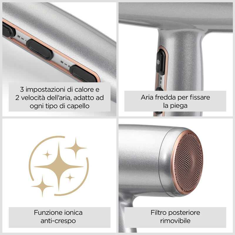 BaByliss D580DE - Ionen-Haartrockner 2100 W
