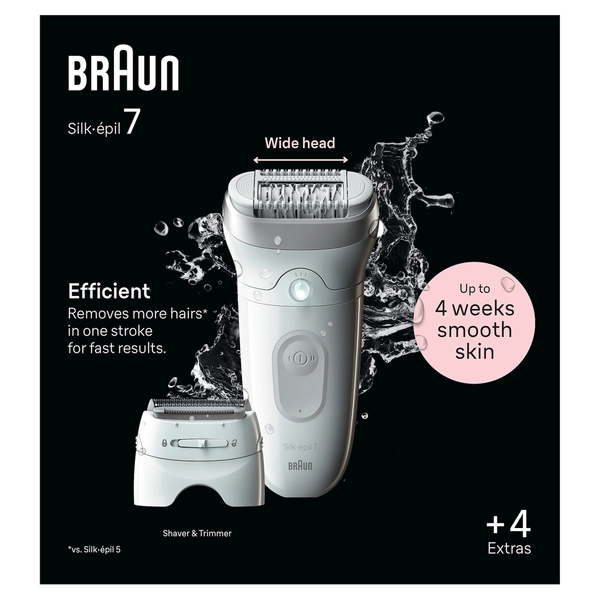 BRAUN SE7041 - Silk-épil 7 Wet & Dry Epilierer