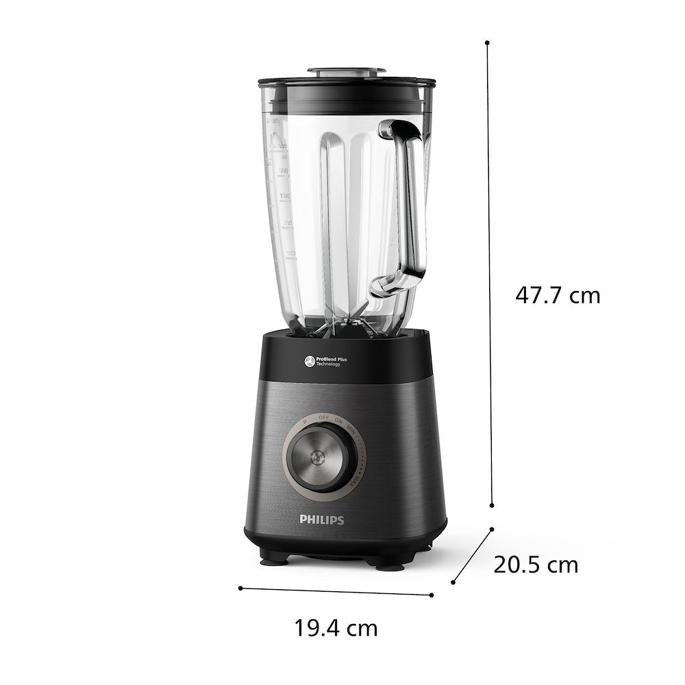 PHILIPS HR3041 - Mixer 1200W mit 2L Glas