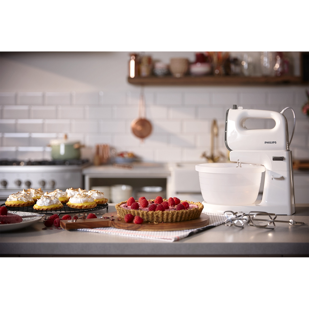 PHILIPS HR3745 - Philips HR3745 450W Handmixer mit Schüssel
