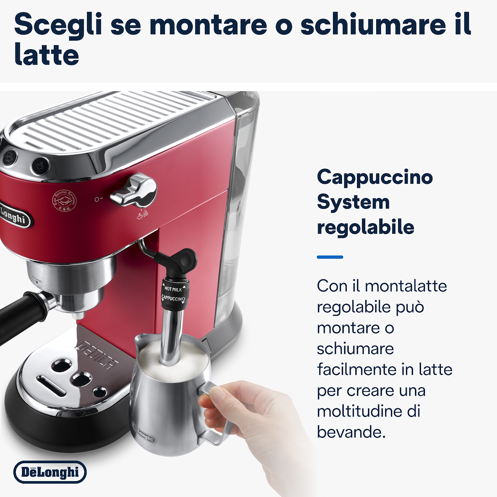 DE LONGHI EC685R - Espressomaschine  DEDICA EC685