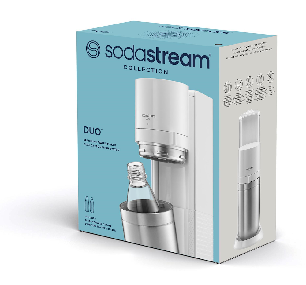 SODASTREAM 2270178 - Duo White Sprudler mit Flaschen