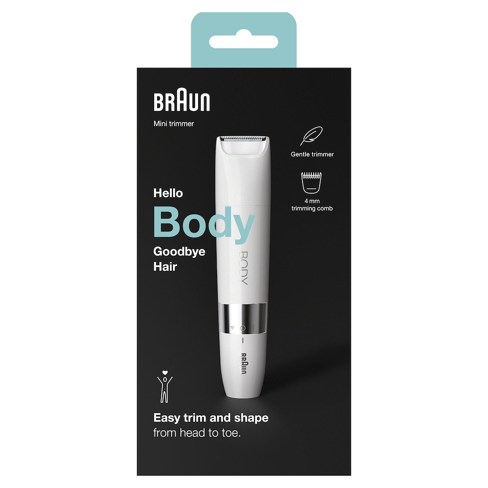 BRAUN BS1000 - Braun Body Mini Trimmer BS1000