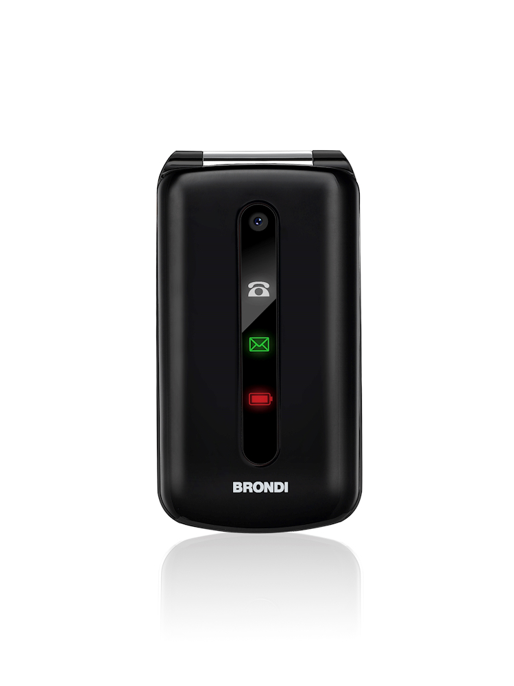 BRONDI PRESIDENTNERO - PRESIDENTNERO 0486183 CELL. QB 3"FLIP 1.3MP FM D.SIM BT NERO