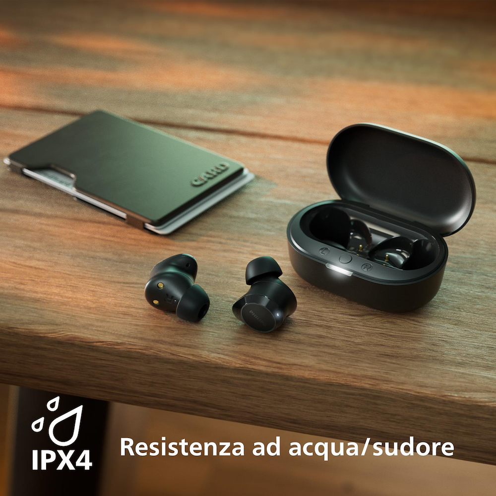 PHILIPS TAT1209WT - True Wireless Kopfhörer mit Dynamischem Bass