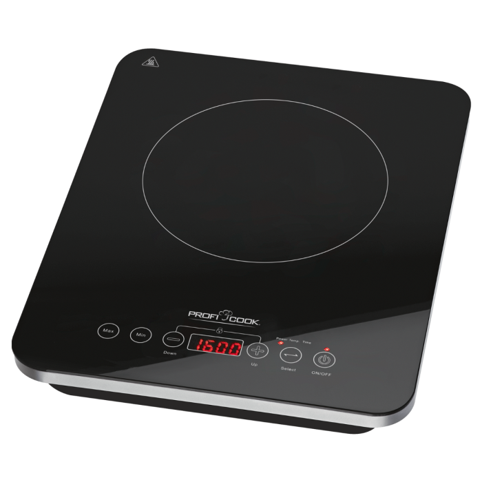 PROFICOOK 028173 - Einzelinduktionskochplatte 2000W Proficook