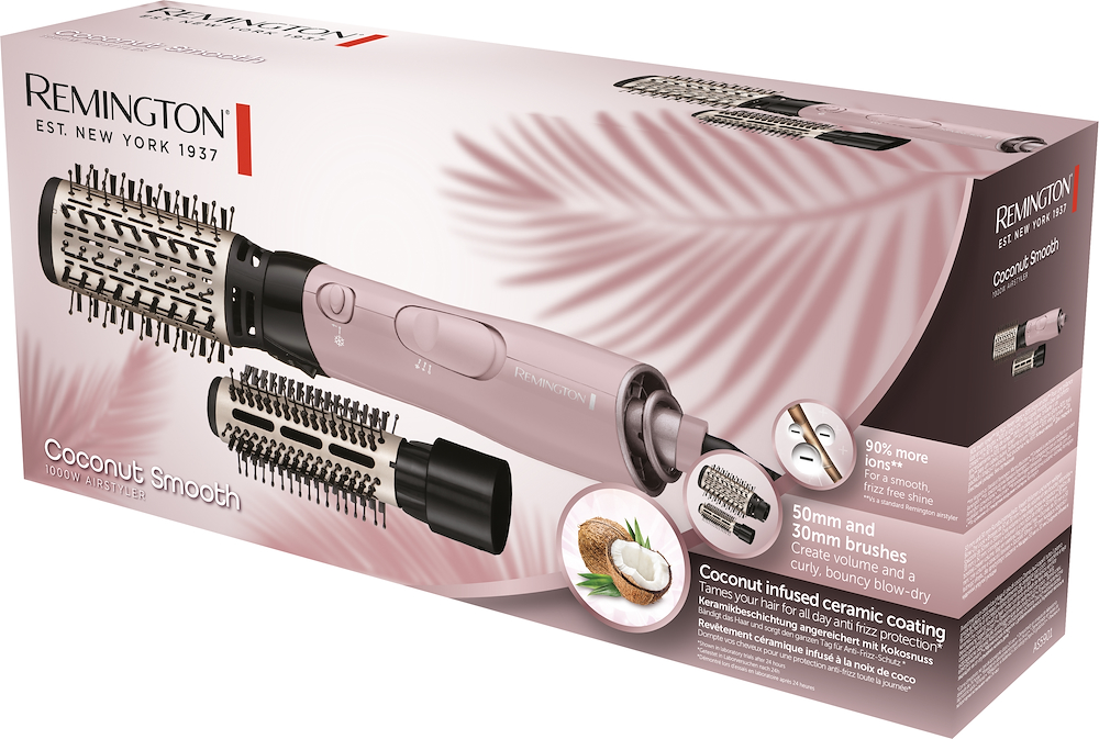 REMINGTON AS5901 - Coconut Smooth Luftbürste für glänzendes Haar