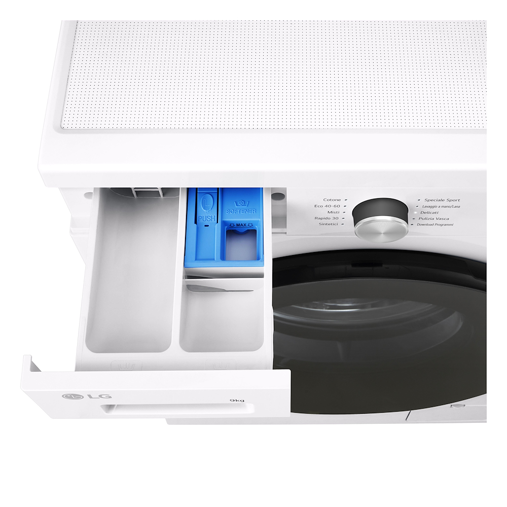 LG F4NX1009NWB - 9kg Smart-Waschmaschine mit Wi-Fi