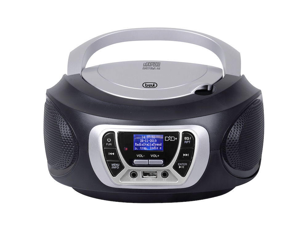 TREVI 0CM51000 - Tragbare CD-Radio mit USB