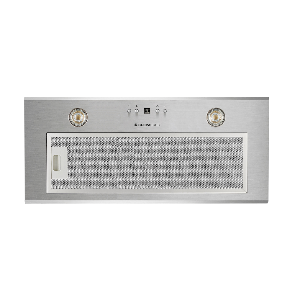 GLEM GAS GHF773IX - Edelstahl Dunstabzugshaube 70 cm