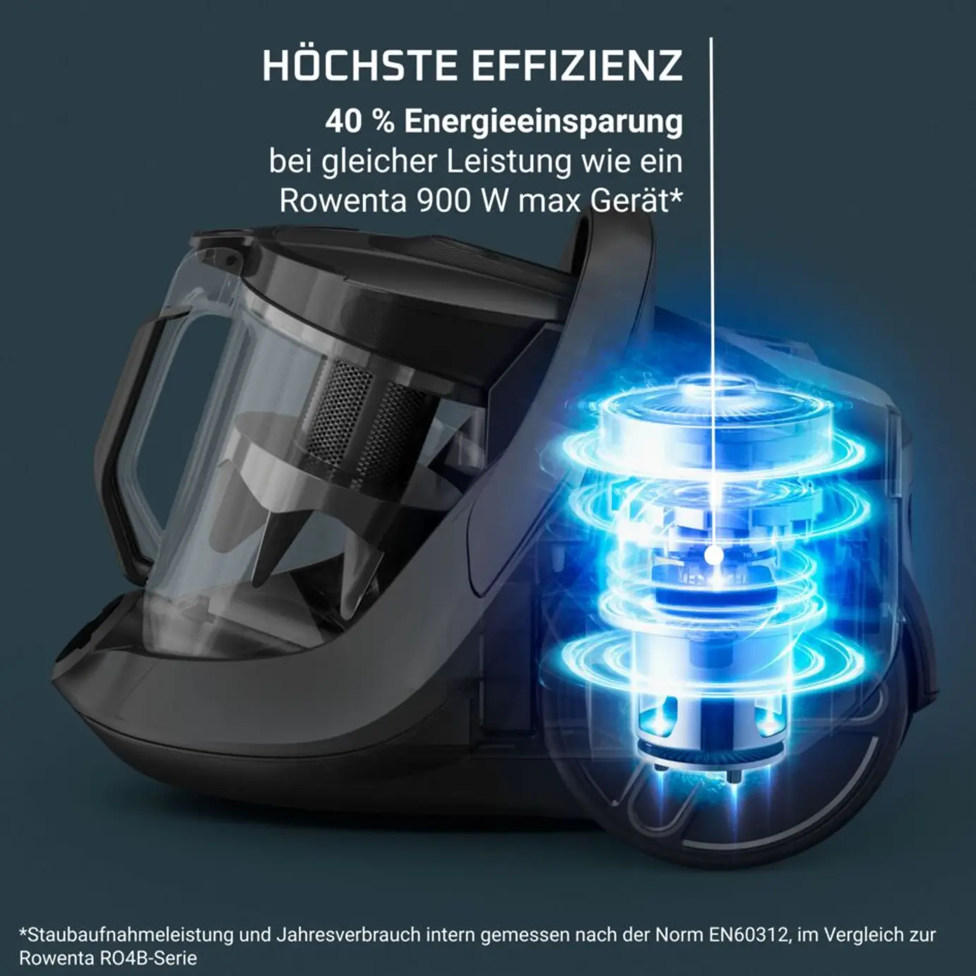 Rowenta RO7C66EA - Beutelloser Bodenstaubsauger