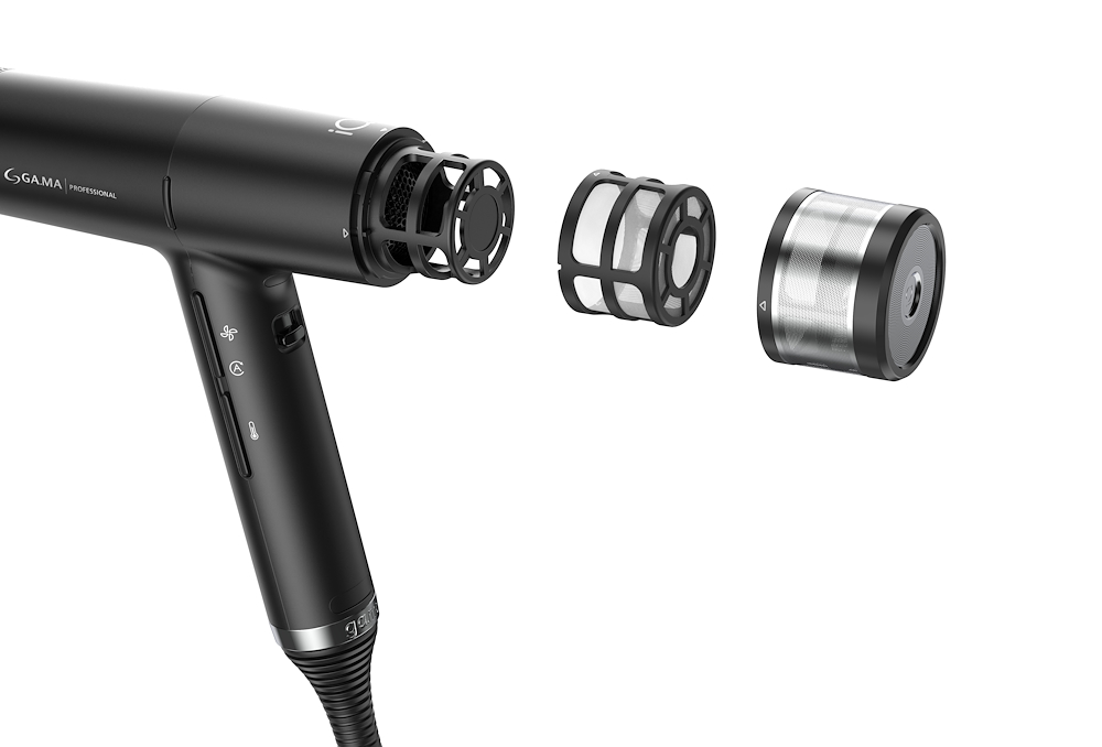 GAMA PH6065BK - IQ1 Perfetto Black Haartrockner