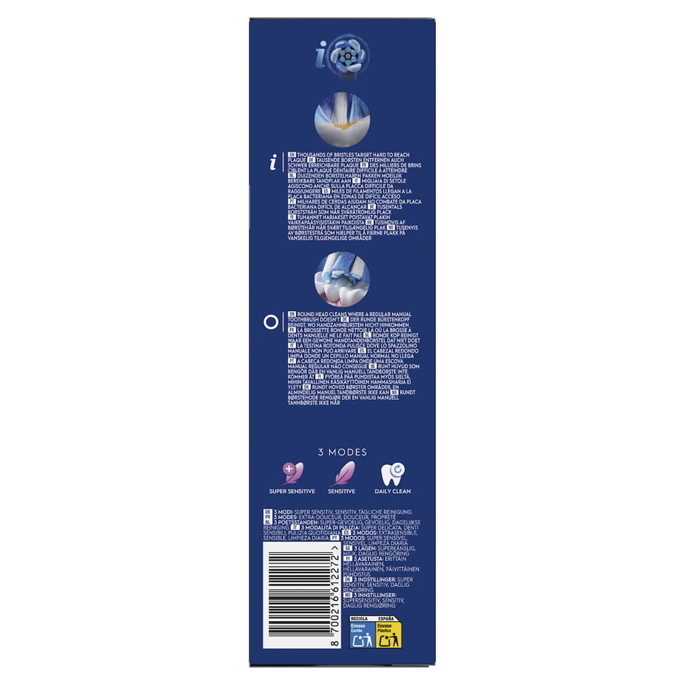 ORAL-B IO2CLEANANDCAREBLACK - Oral-B iO 2 Elektrische Zahnbürste Schwarz