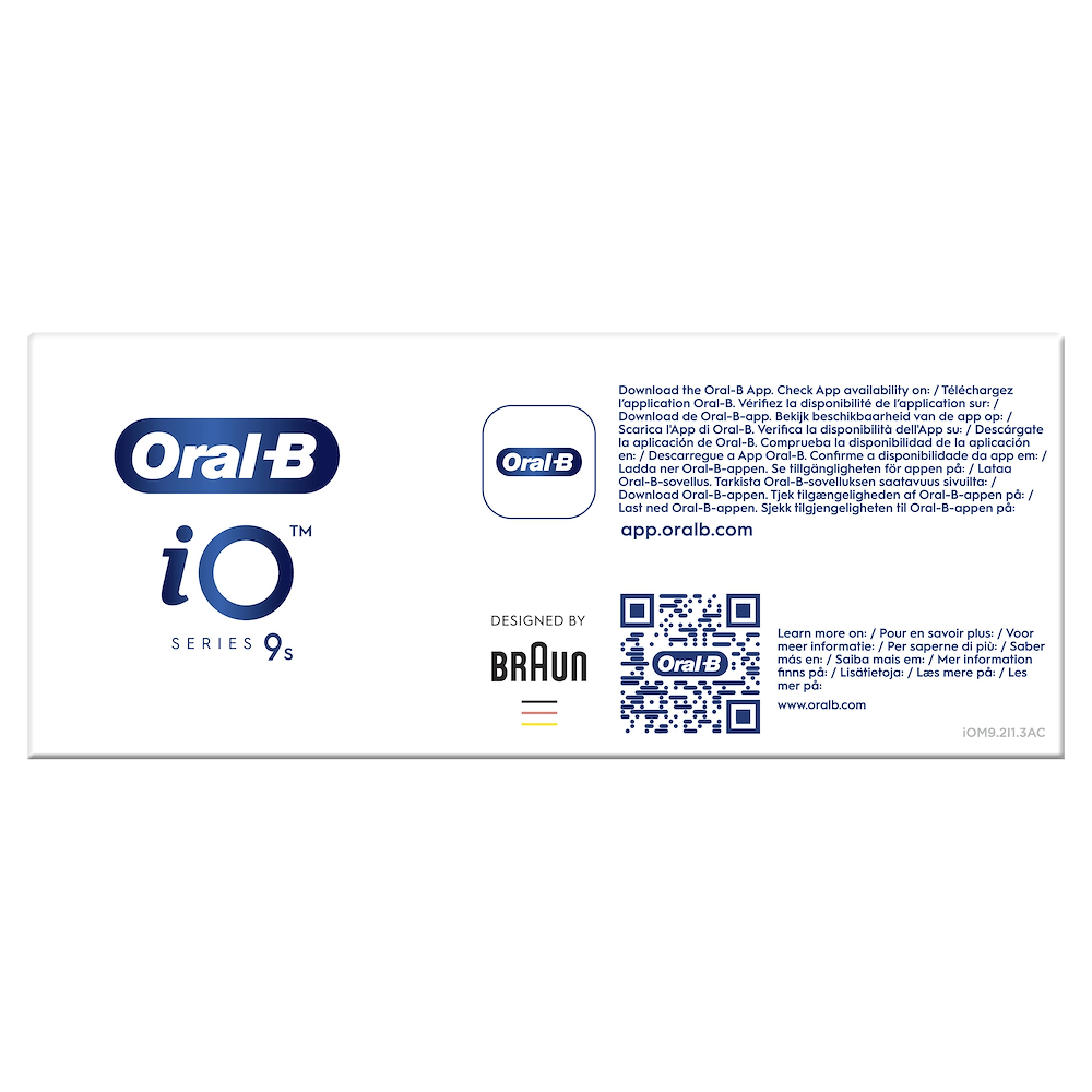 ORAL-B IO9SWHITE - Oral-B iO Series 9 Elektrische Zahnbürste White Alabaster
