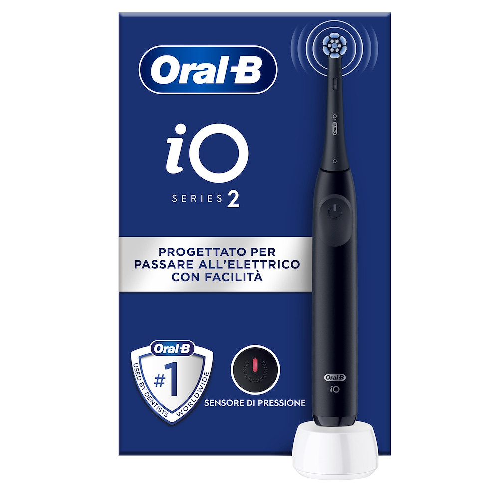 ORAL-B IO2CLEANANDCAREBLACK - Oral-B iO 2 Elektrische Zahnbürste Schwarz