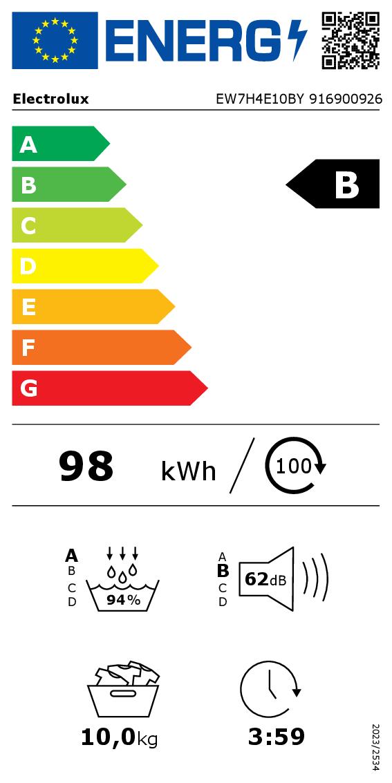 ELECTROLUX EW7H4E10 - Trockner 10Kg