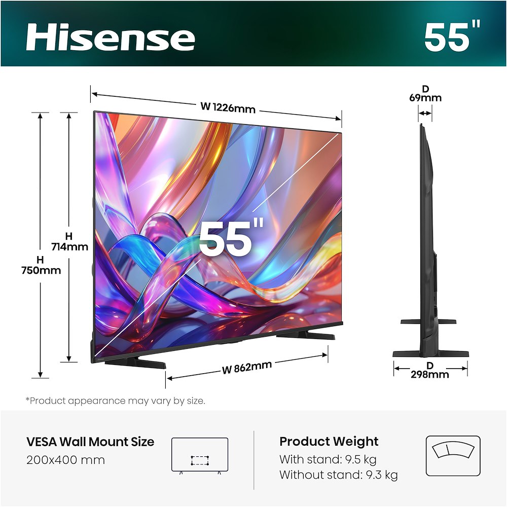 HISENSE 55E79S - 55" QLED 4K Fernseher