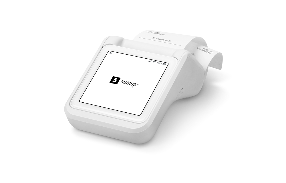 SUMUP 800620001 - Lesegerät für POS mit WLAN und Drucker