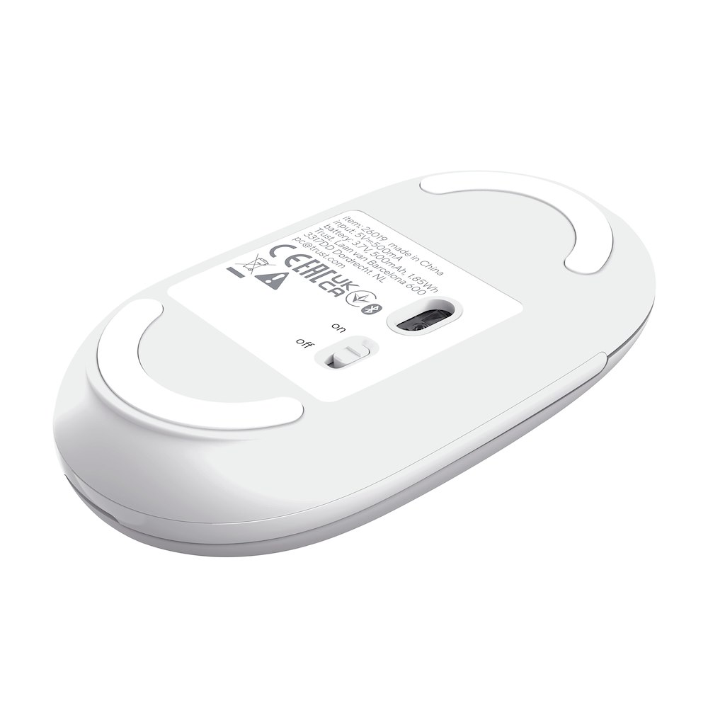 TRUST 26019 - Schlanker Wireless Maus weiß