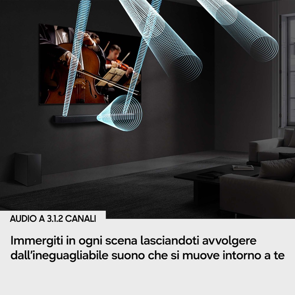 SAMSUNG HW-Q600H - Soundbar 3.1.2 Kanäle