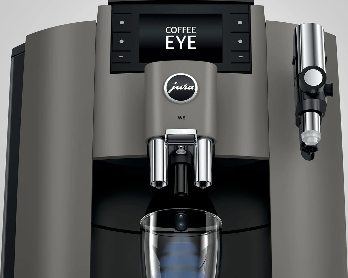 JURA 15550 - W8 Dark Inox Kaffeevollautomat
