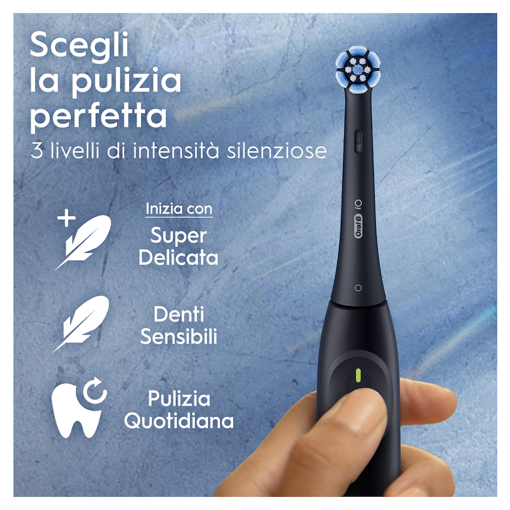 ORAL-B IO2CLEANANDCAREBLACK - Oral-B iO 2 Elektrische Zahnbürste Schwarz