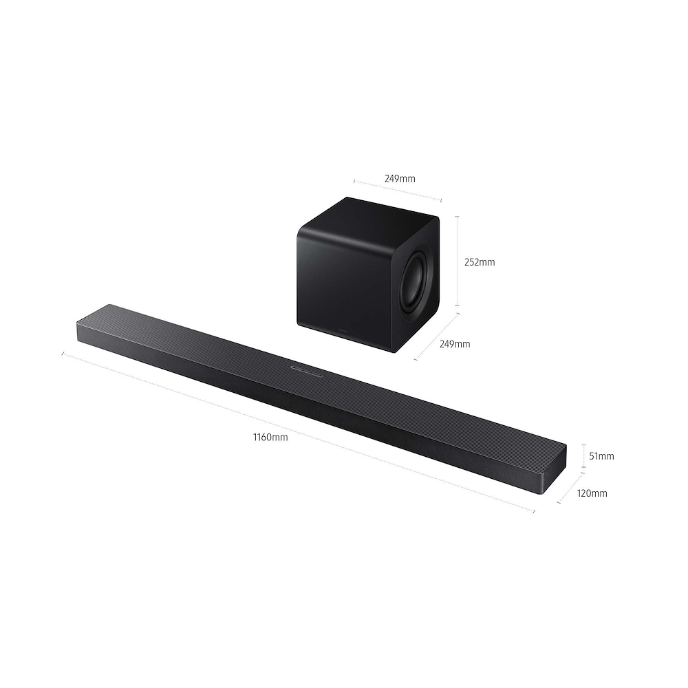 SAMSUNG HW-QS700F/ZF - Soundbar 3.1.2 Atmos Wireless