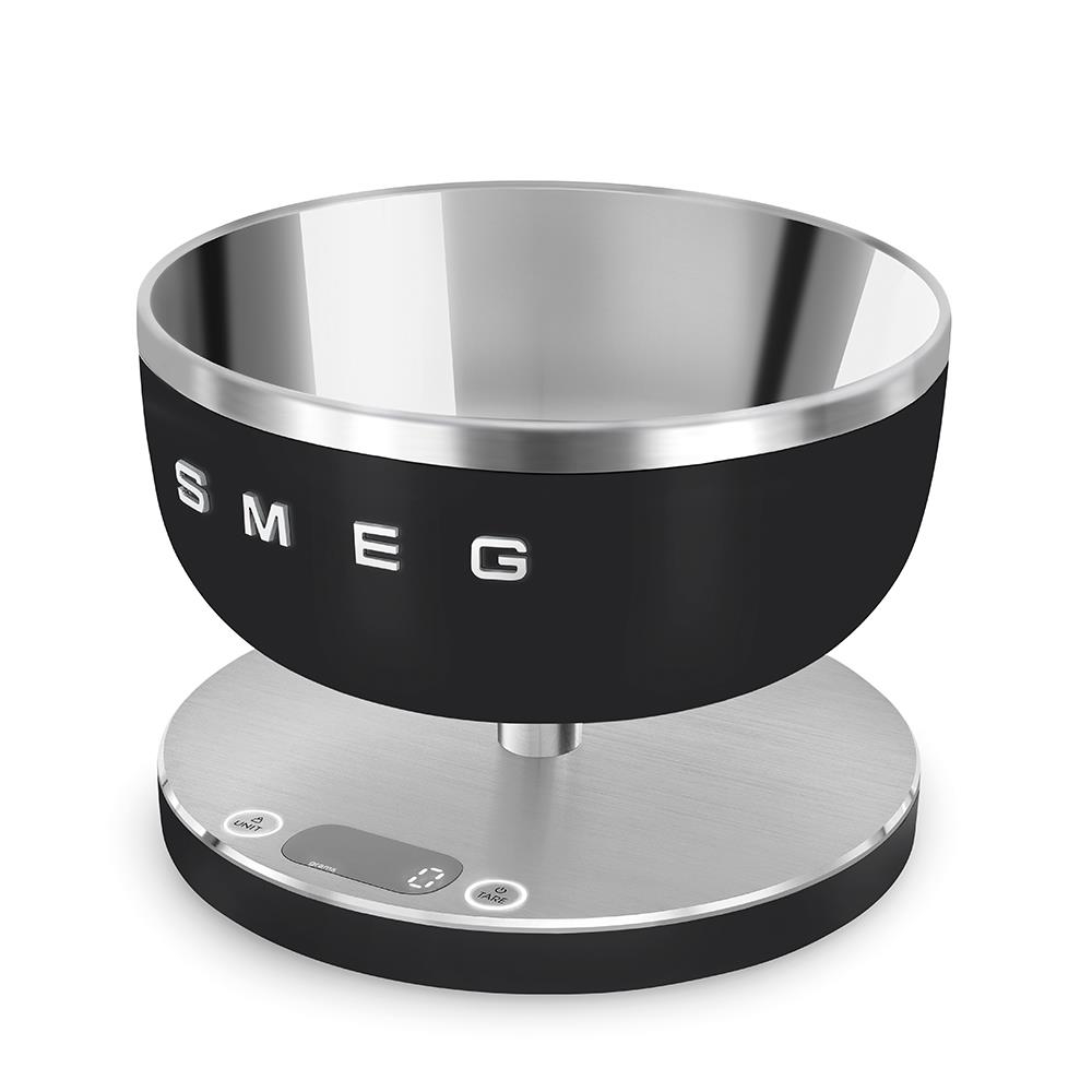 SMEG KSC01BLMWW - Digitale Küchenwaage 5kg Schwarz