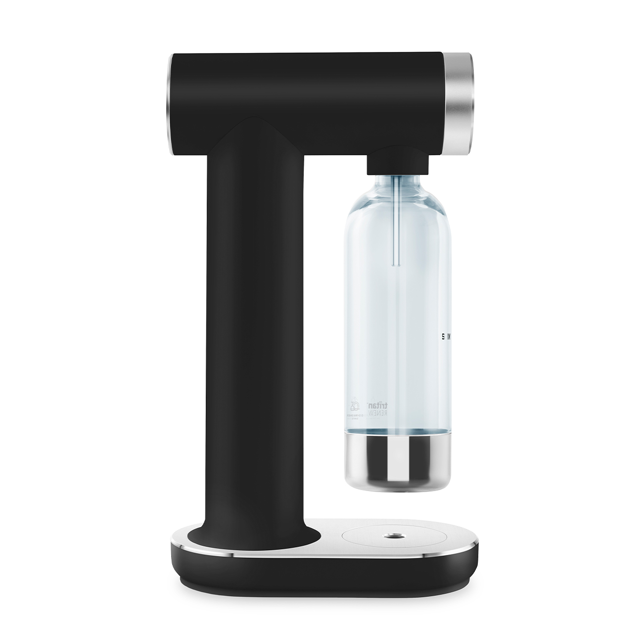 SMEG SKC01BLM - Wassersprudler Schwarz Matt