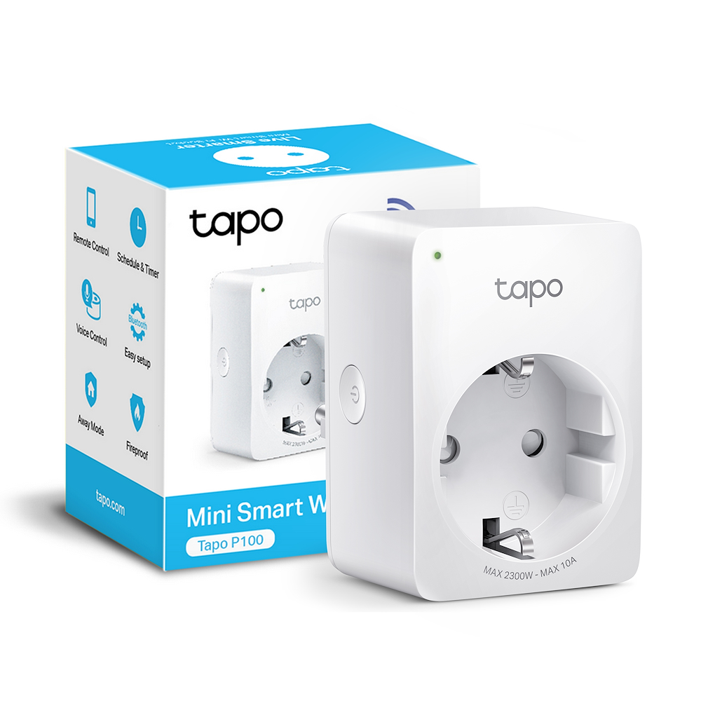 TAPO TAPOP100 - P100 0532684 MINI PRESA SMART PLUG WIFI