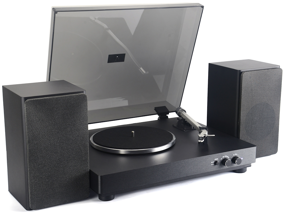 MAJESTIC TT64BK - Plattenspieler 33/45 U/min