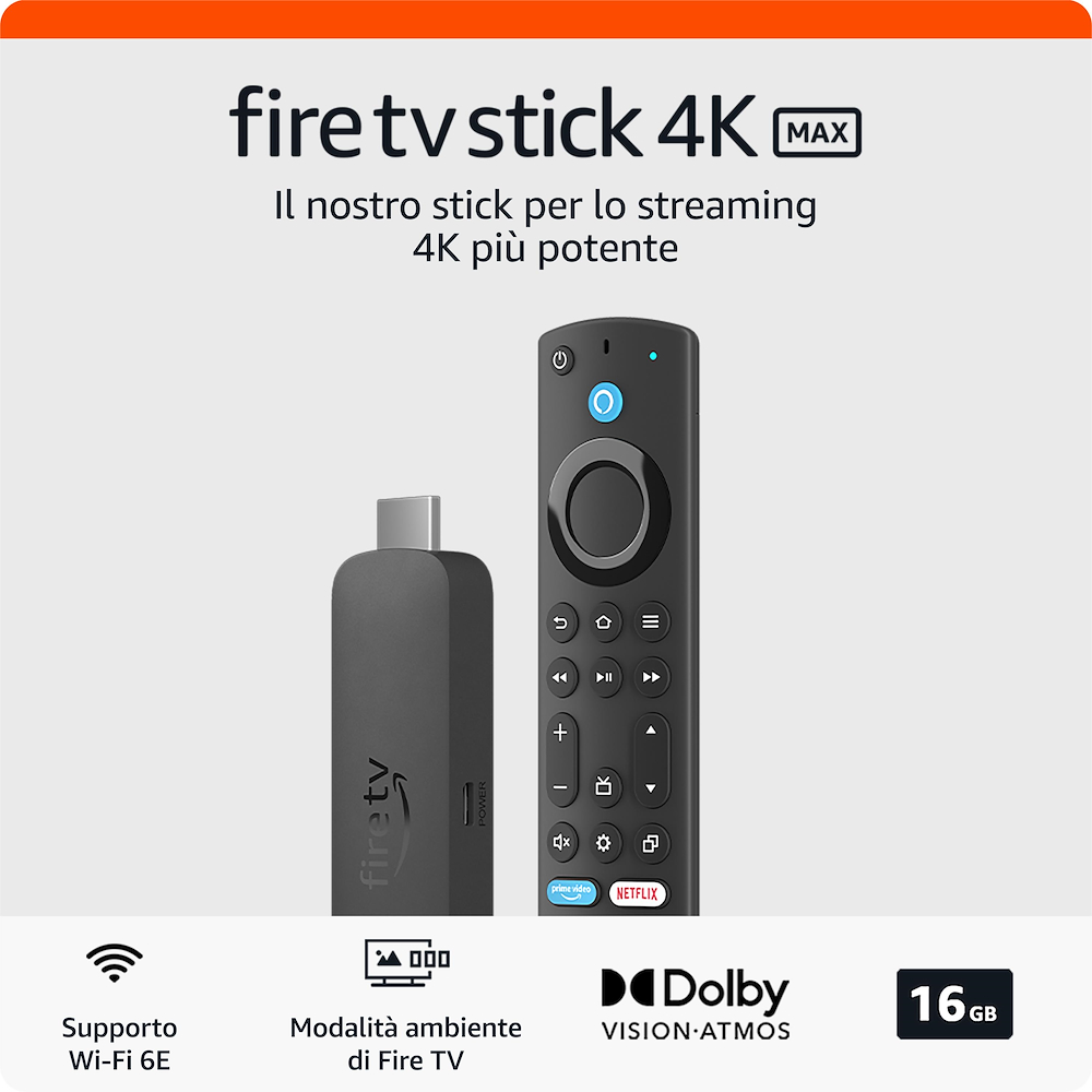 AMAZON B0CW4HD359 - Fire TV Stick 4K Max mit Wi-Fi 6E