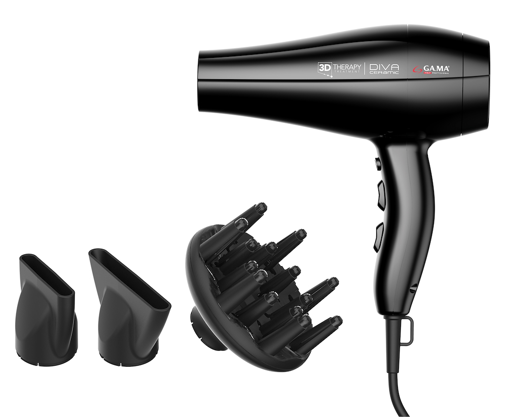 GAMA GH3536 - DIVA Ceramic Ion Haartrockner
