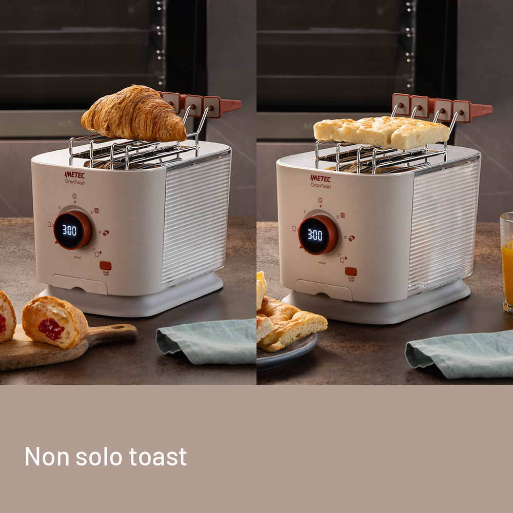 IMETEC 7504 - XL Toaster 600W mit Timer