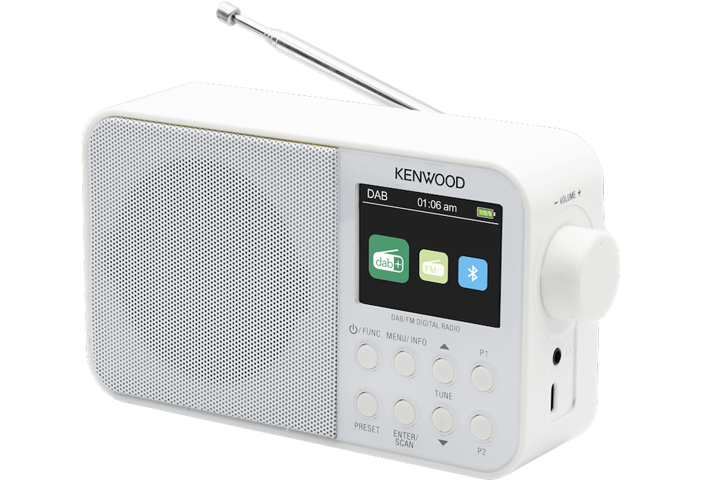 KENWOOD CRM30DABW - CR-M30DAB-W Portables DAB+ Radio
