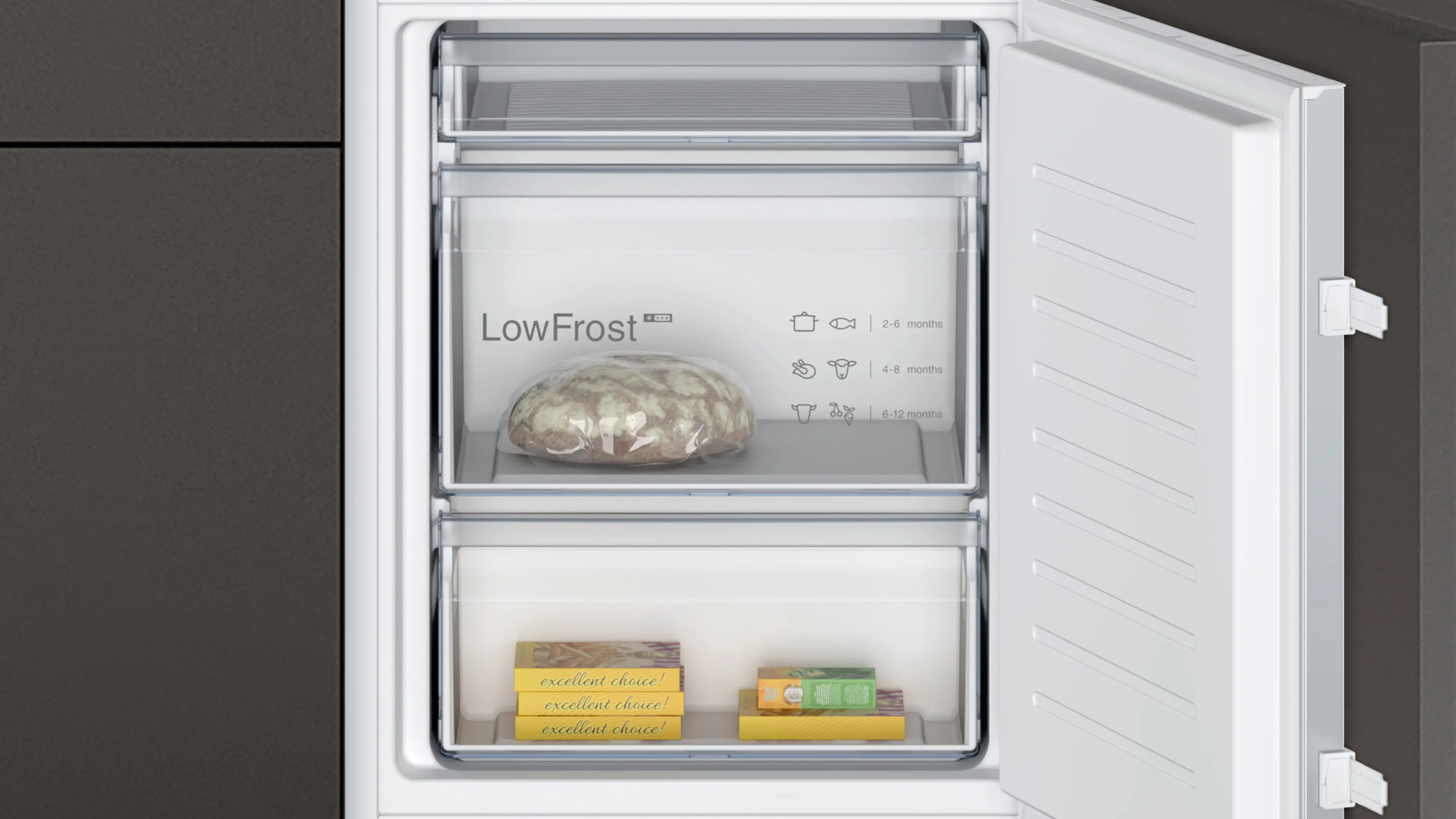 NEFF KI5861SE0 - Einbau Kühl-Gefrierkombination LowFrost