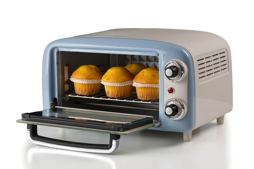 ARIETE 3919CELESTE - Vintage Elektroofen 800W Himmelblau