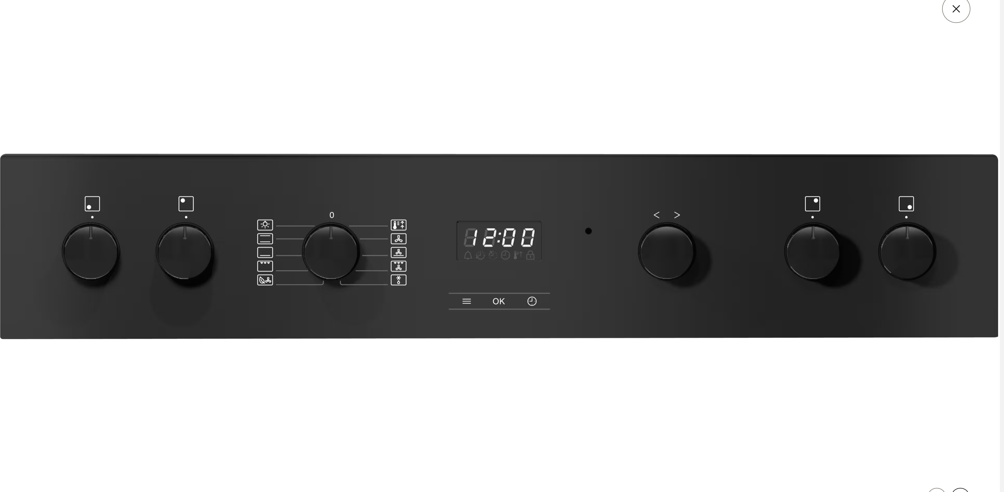Miele H2455IOBSW - Einbau-Herd Obsidianschwarz