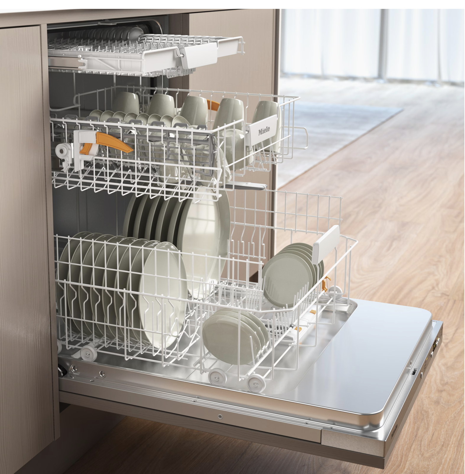 Miele G5656SCVIXXL - Vollintegrierter XXL-Geschirrspüler Active