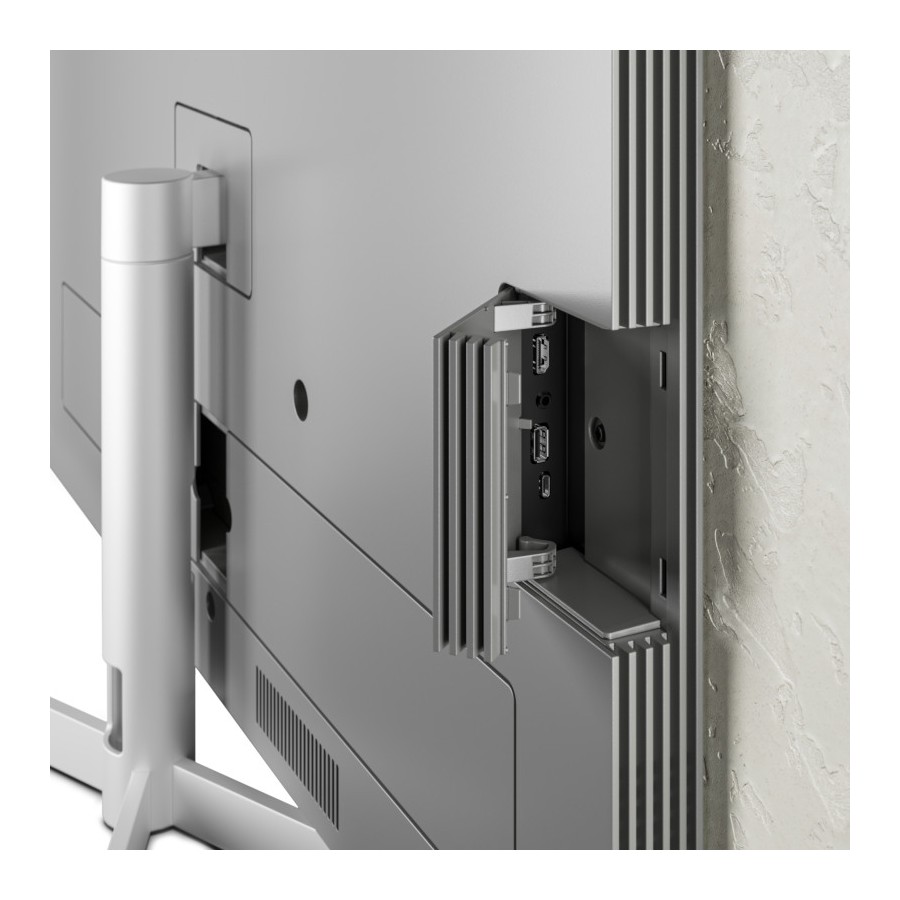 LOEWE STELLAR55CONCRETE - STELLAR 55-Zoll 4K OLED Smart-TV mit 1 TB Festplattenspeicher und exklusivem Beton-Design