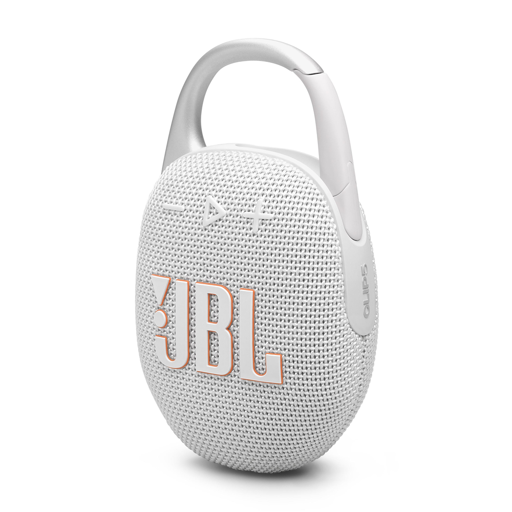 JBL JBLCLIP5WHT - Clip 5 Tragbarer Bluetooth-Lautsprecher Weiß