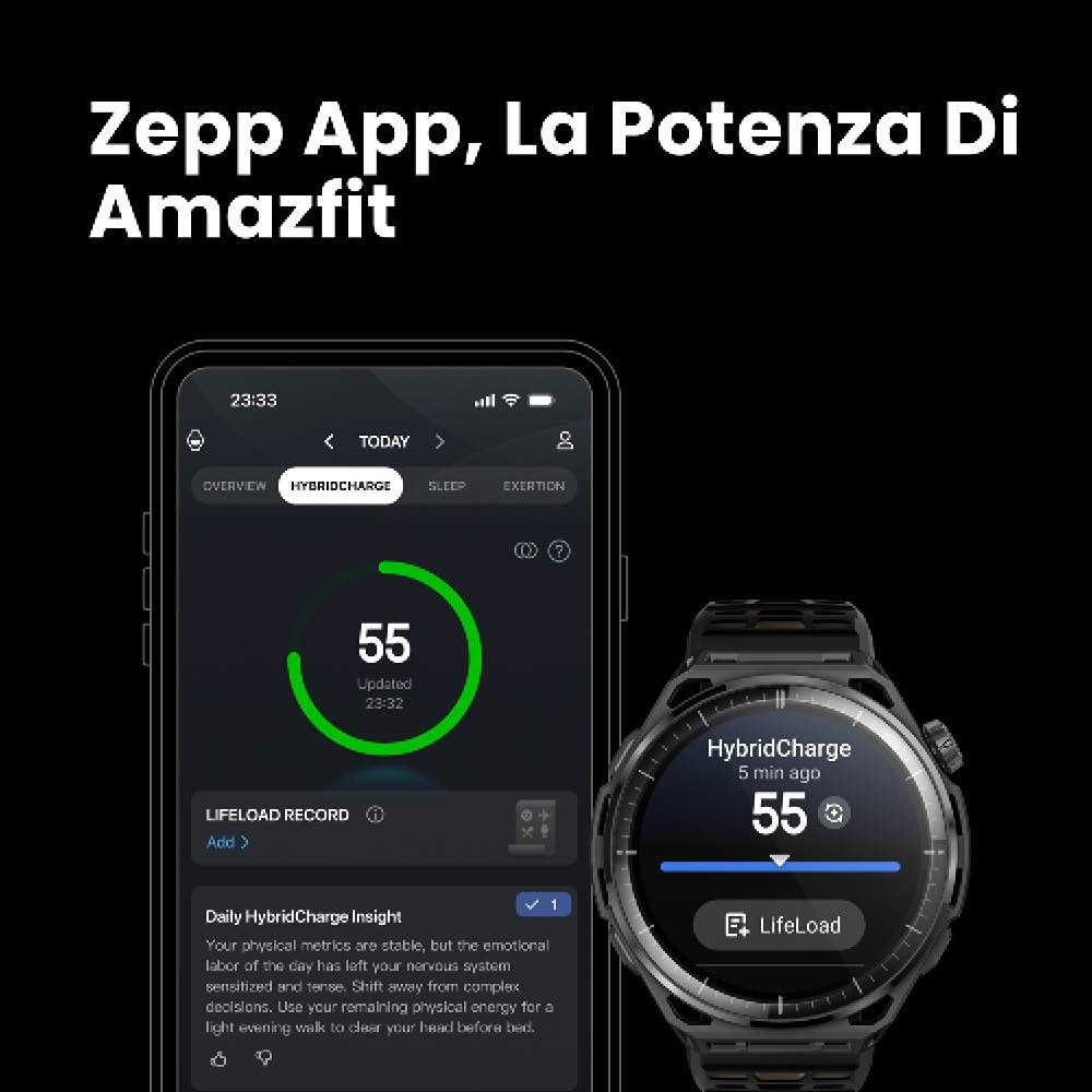 AMAZFIT W2563GL1N - Smartwatch aus Edelstahl 1.5"