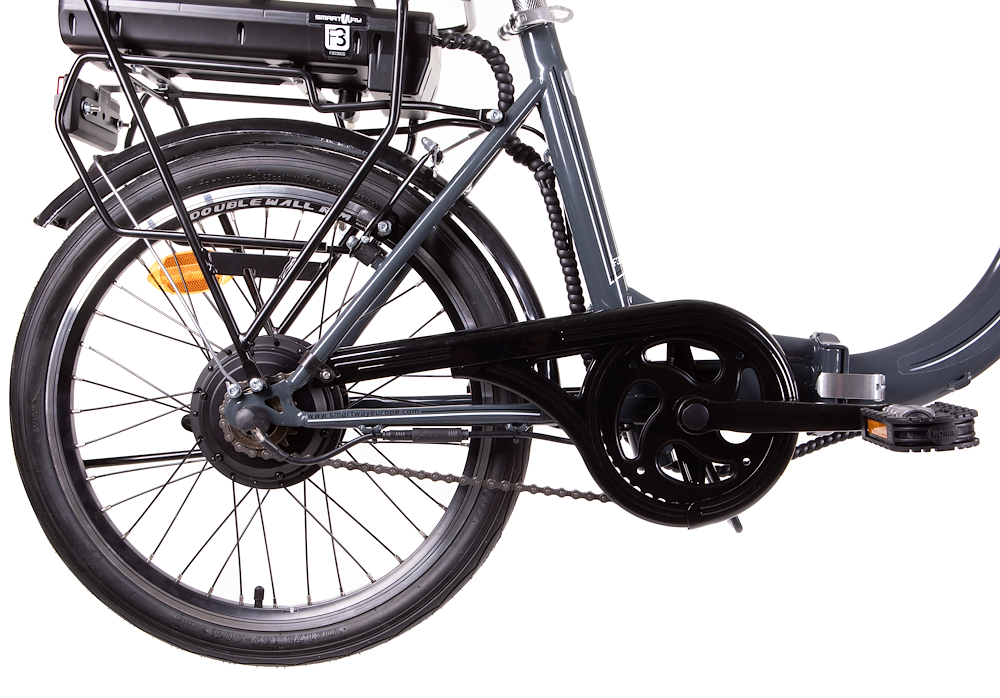 SMARTWAY F3D3SCG - E-Bike Faltbar 36V 7.8AH 25KM Grau